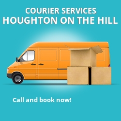 Houghton on the Hill courier services LE7