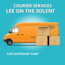 Lee on the Solent courier services PO13