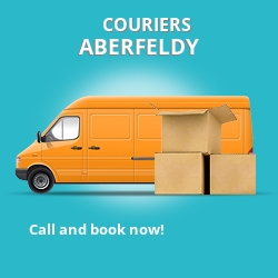 Aberfeldy couriers prices PH15 parcel delivery