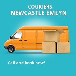 Newcastle Emlyn couriers prices SA43 parcel delivery