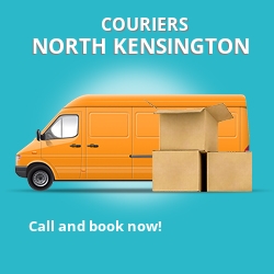 North Kensington couriers prices W12 parcel delivery