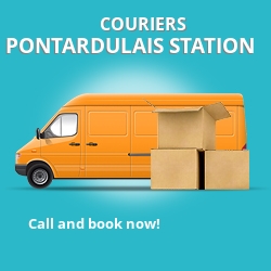 Pontardulais Station couriers prices SA4 parcel delivery