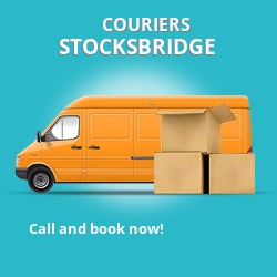 Stocksbridge couriers prices S36 parcel delivery