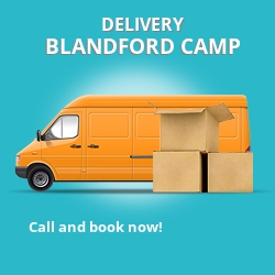 DT11 point to point delivery Blandford Camp