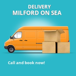 SO41 point to point delivery Milford on Sea