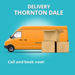 YO18 point to point delivery Thornton Dale
