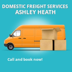 BH24 local freight services Ashley Heath
