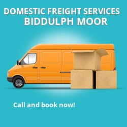 ST8 local freight services Biddulph Moor