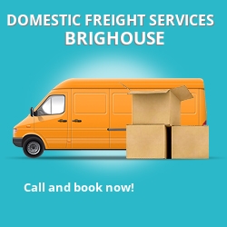 HD6 local freight services Brighouse