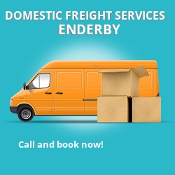 LE9 local freight services Enderby