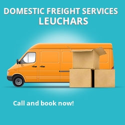KY16 local freight services Leuchars
