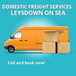 ME12 local freight services Leysdown-on-Sea