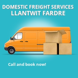 CF38 local freight services Llantwit Fardre
