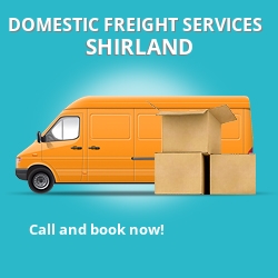 DE55 local freight services Shirland