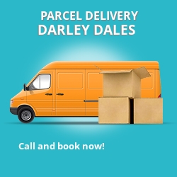 DE4 cheap parcel delivery services in Darley Dales