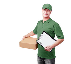 Shoreditch package delivery companies EC1 dhl
