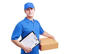 PH1 parcel collection service in Almondbank